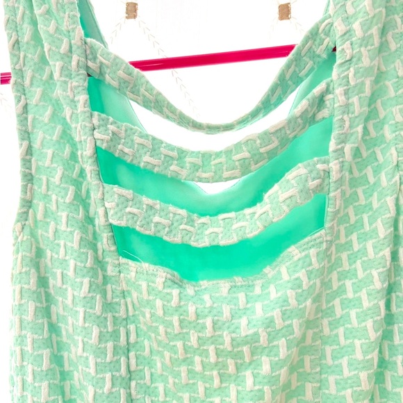Mint Color Dress with knit style 👗 - Picture 6 of 8